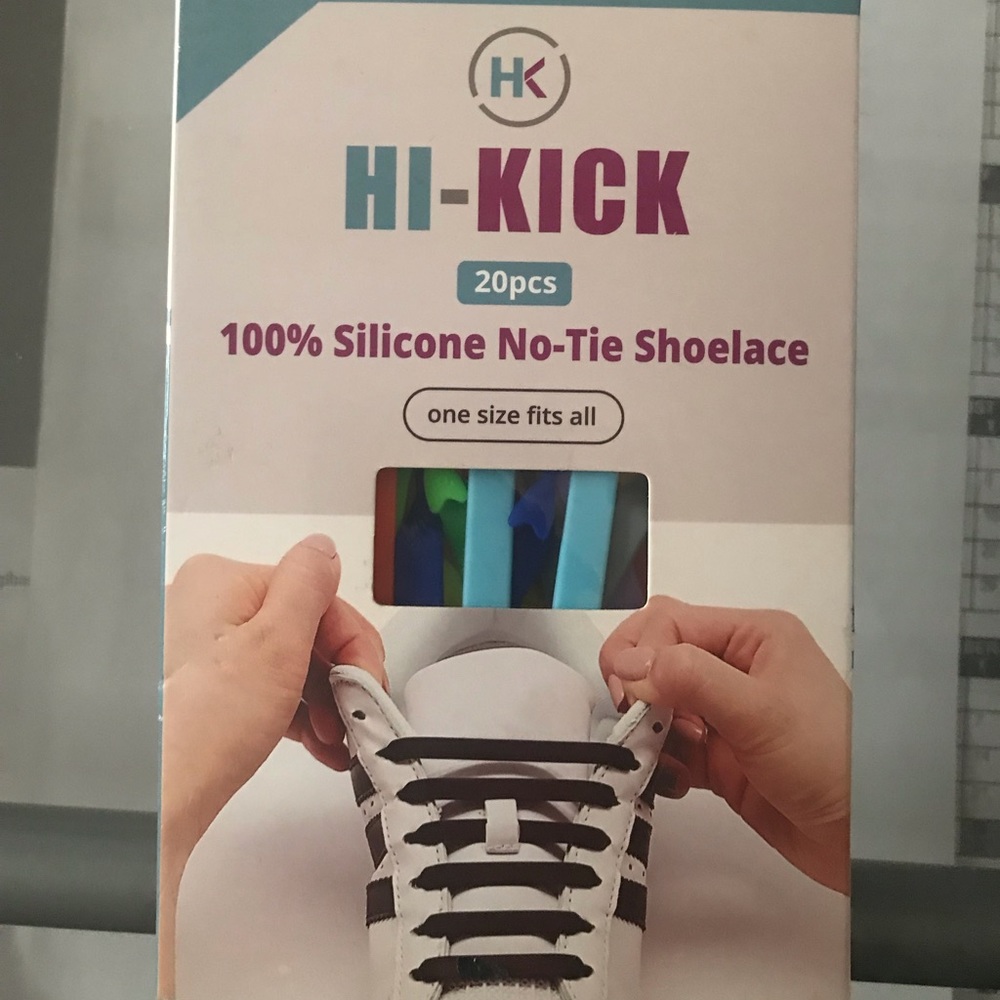 Silicone no tie shoelace